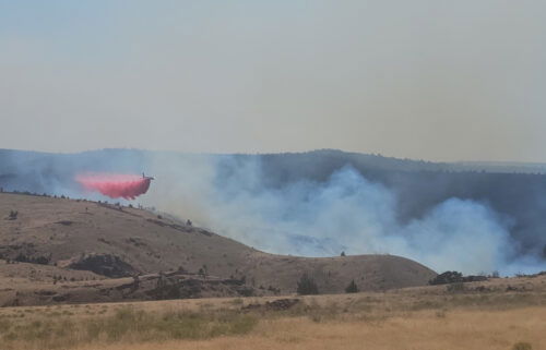 Cram Fire retardant drop