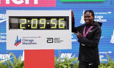 Ruth Chepngetich set a new marathon world record in October 2024.